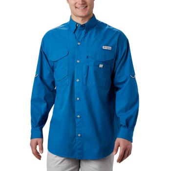 Columbia Muške Košulje - PFG Bonehead Long Sleeve Big Plave | ATQG-43097